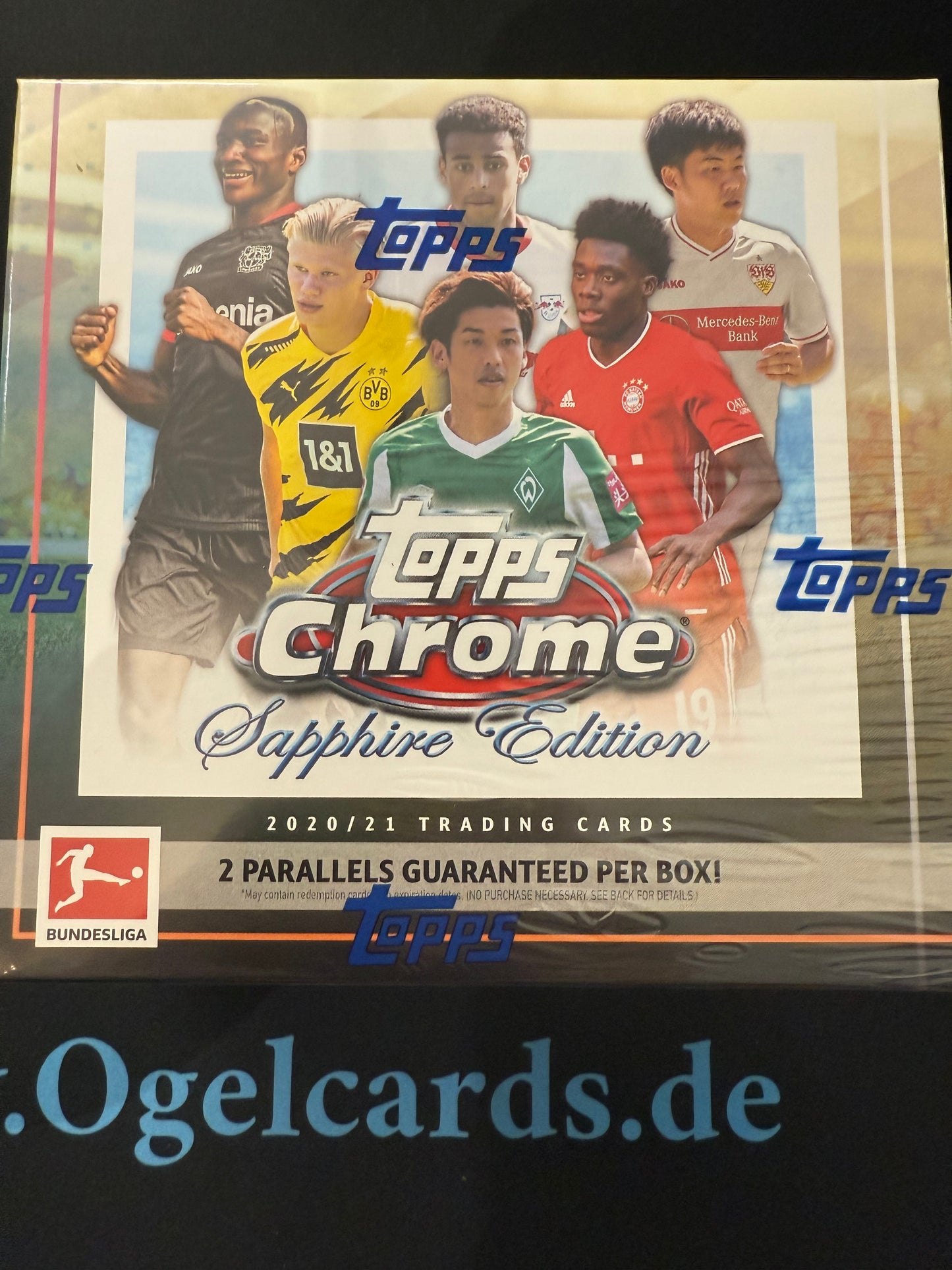 2020-21 Chrome Sapphire Editon Bundesliga Soccer Hobby Box