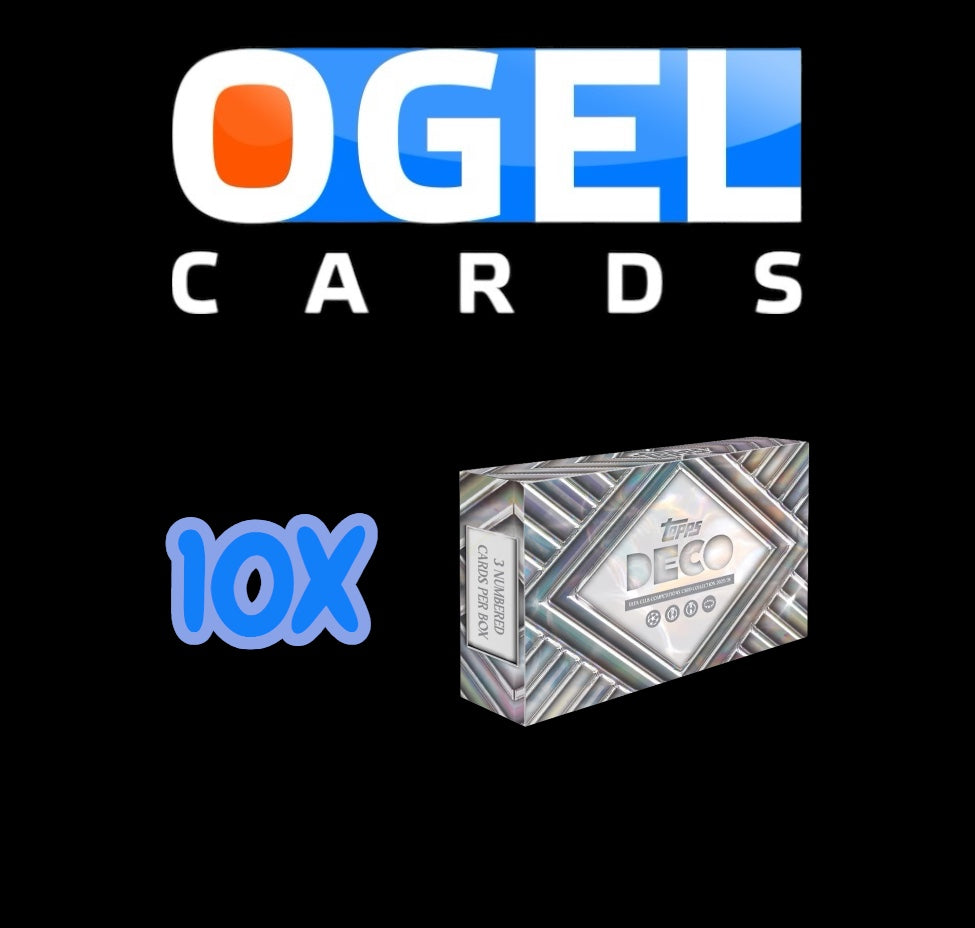 2025-26 TOPPS Deco UEFA Club Competitions 10 Box Break 9.12.25-12.12.25