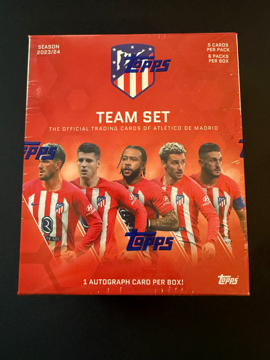 2023-24 TOPPS Atlético de Madrid Official Team Set