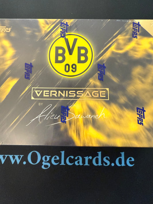 2023-24 TOPPS Vernissage Borussia Dortmund Soccer Cards Box