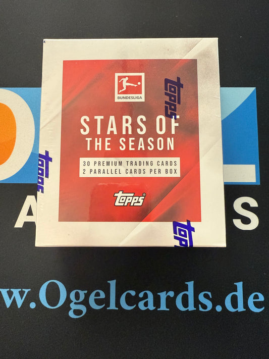 2023-24 TOPPS Stars of the Season Bundesliga Soccer Cards Box