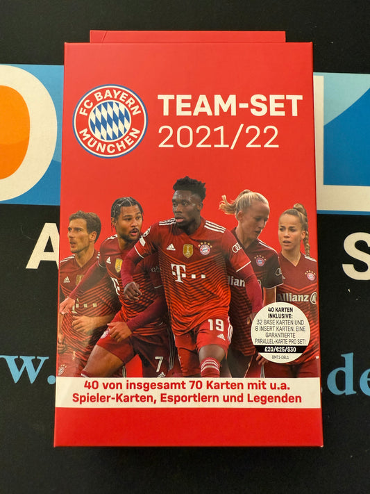 2021-22 TOPPS FC Bayern München Official Team Set