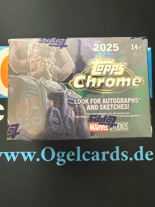 2025 Topps Marvel Studio Cinema Value Box