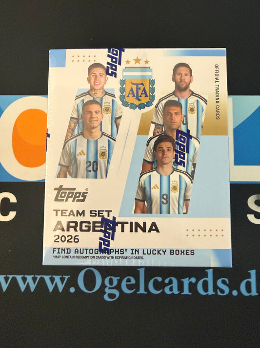 2026 TOPPS Argentina Team Set