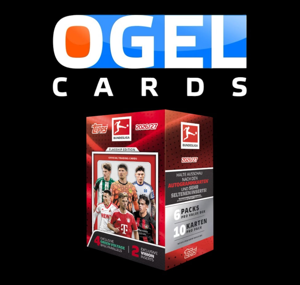 2026-27 TOPPS Flagship Bundesliga Soccer Cards Value Blaster Box (Pre Order)